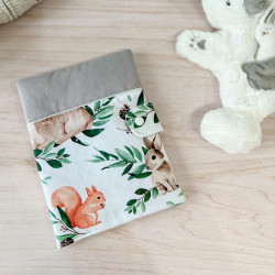 Protège carnet de santé personnalisé "Forêt"
