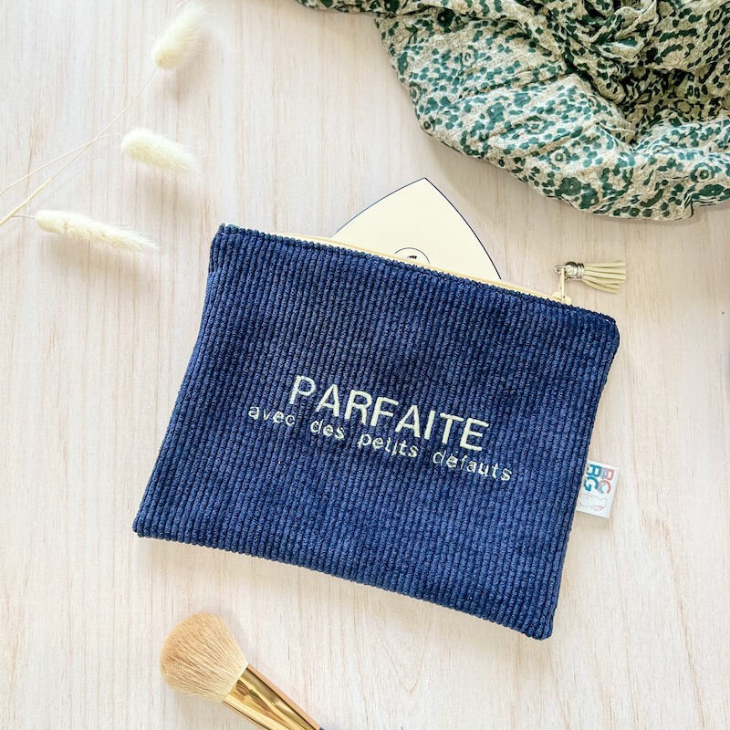 pochette velours
