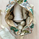 Sac a langer personnalisable "Savane" intérieur