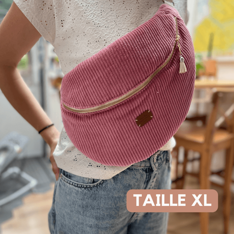 Banane personnalisable taille XL portée