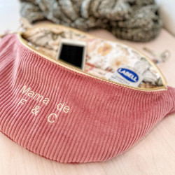 Banane personnalisable brodée