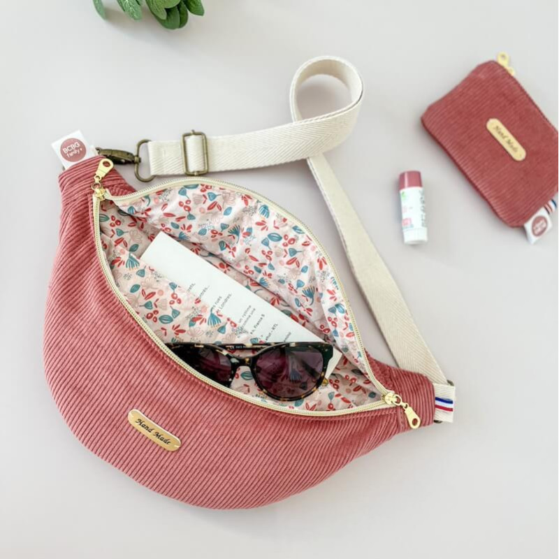 Sac banane personnalisé made in France