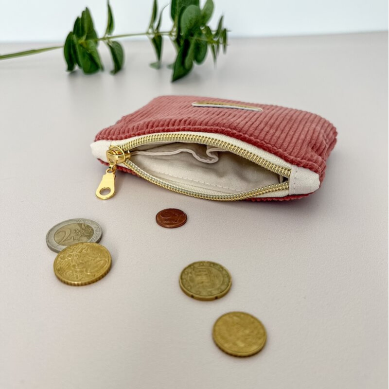 porte-monnaie personnalisable avec séparation