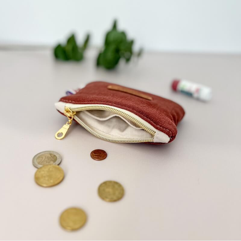 Porte-monnaie personnalisable fait en France