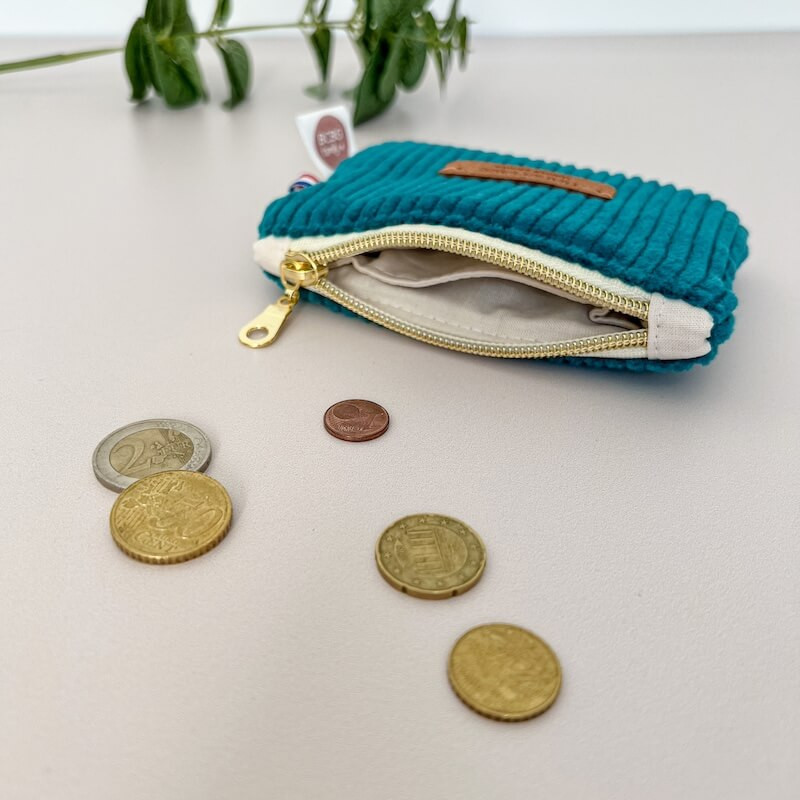 Porte-monnaie personnalisable fait en France