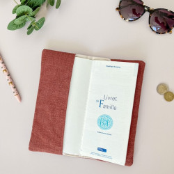 Livret de famille personnalisé élégant cadeau de  mariage