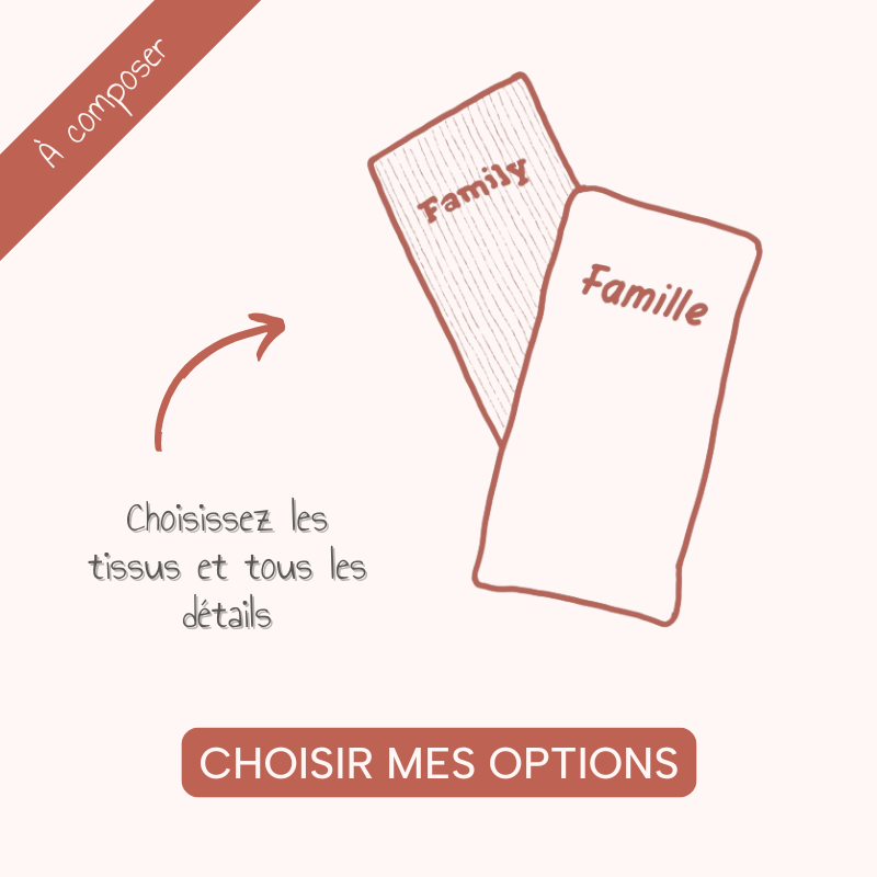 Protège livret de famille personnalisé