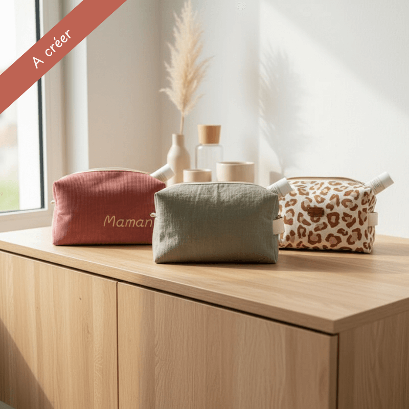 trousse de toilette personnalisée