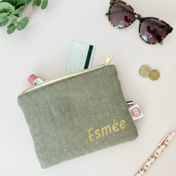 Pochette à maquillage personnalisable