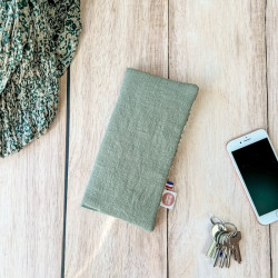 Livret de famille personnalisé "Lin kaki"