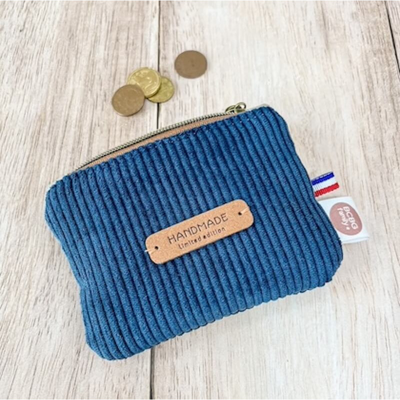 porte monnaie homme personnalisé avec initiales