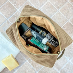 trousse de toilette homme personnalisable grande capacité