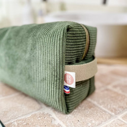 trousse de toilette homme personnalisable avec sangle