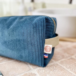 trousse de toilette homme personnalisable avec sangle poignée