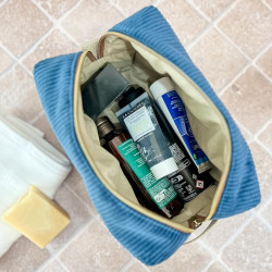 trousse de toilette homme personnalisable grande capacité