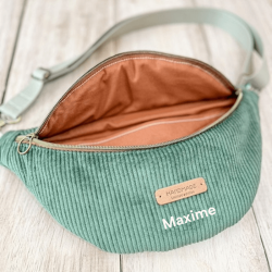 sac banane homme personnalisable avec prénom ou initiales
