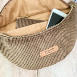 sac banane homme avec poche intérieure