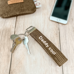 porte clé homme personnalisé avec prénom ou expression